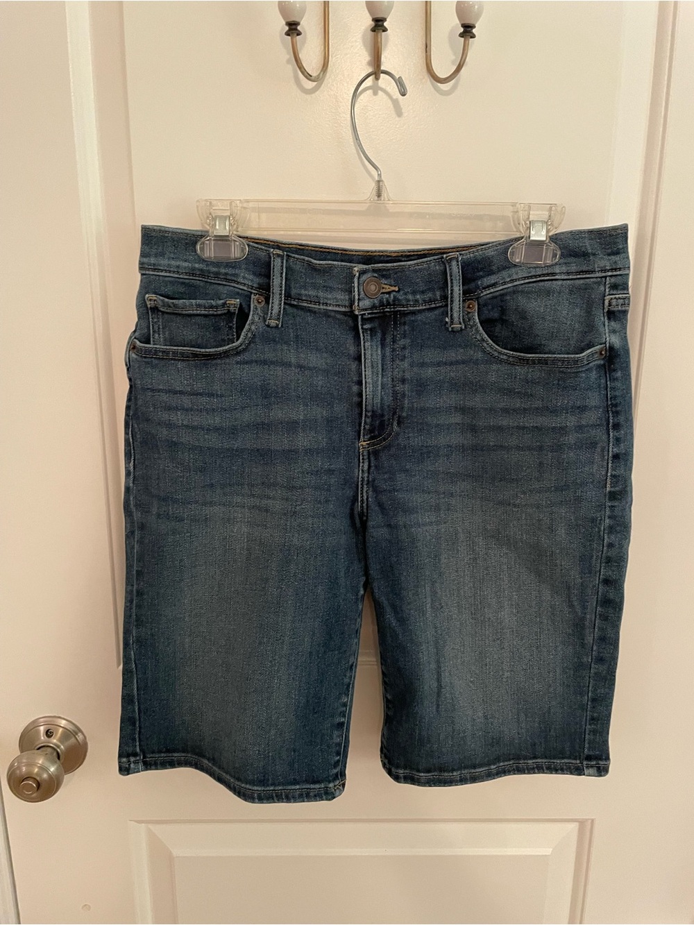 Lucky Brand Dark Blue Denim Jean Shorts